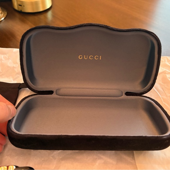 Gucci Black womens Oval Sunglasses main image 8